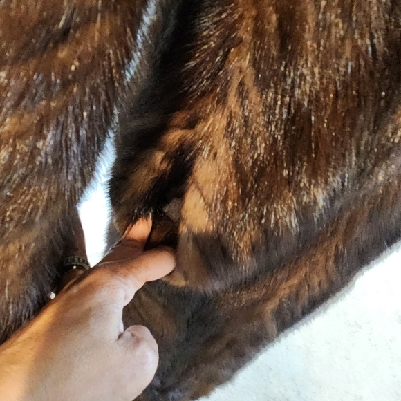 Stunning Dasco brown mink fur coat size 8 - Picture 10 of 15